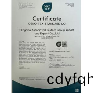 OEKO-TEX STANDARD 100 證書認(ren)證